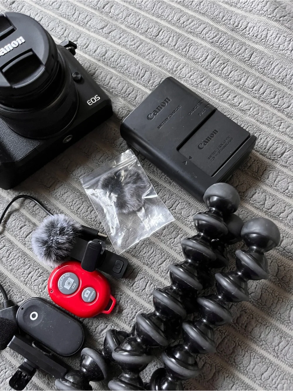 Canon Black DSLR Camera Bundle with Accessories